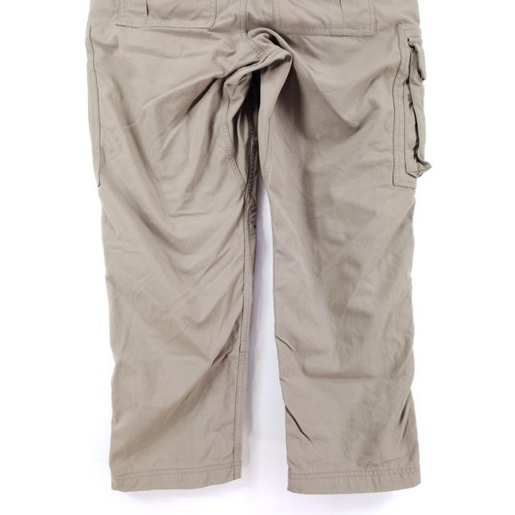 Duluth Trading Cargo Pants Men's Size Medium x 28 Tan Gusseted - Picture 3 of 10